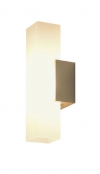 Nástěnné svítidlo Kosmo Down-Up (Delta Light), anodizovaný hliník, opálové sklo, zdroj 1x QT14 25 až 75 W, napájení 230 až 240 V/50−60 Hz, IP20, orientační cena 6 400 Kč (DELTA LIGHT) Nástěnné svítidlo Kosmo Down-Up (Delta Light), anodizovaný hliník, opálové sklo, zdroj 1x QT14 25 až 75 W, napájení 230 až 240 V/50−60 Hz, IP20, orientační cena 6 400 Kč (DELTA LIGHT)