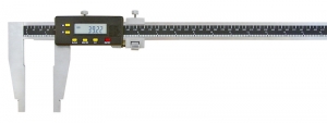 Digitální posuvné měřítko s rozsahem do 500 mm, s možností volby mezi metrickou a palcovou soustavou (SOMET). Digitální posuvné měřítko s rozsahem do 500 mm, s možností volby mezi metrickou a palcovou soustavou (SOMET).