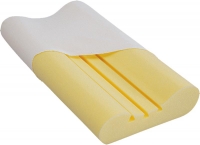 Viso Star - anatomický polštář z líné pěny s tvarovou pamětí uvolní krční svalstvo, cena v šíři 60 cm 1 630 Kč (TROPICO). Viso Star - anatomický polštář z líné pěny s tvarovou pamětí uvolní krční svalstvo, cena v šíři 60 cm 1 630 Kč (TROPICO).