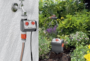 Jednoduchá sestava plně automatického zavlažování Gardena A 1020. Senzor s novým čidlem vlhkosti, cena 2 690 Kč. Jednoduchá sestava plně automatického zavlažování Gardena A 1020. Senzor s novým čidlem vlhkosti, cena 2 690 Kč.