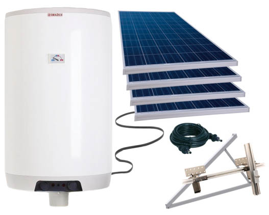 Komponenty fotovoltaického ohřevu (zdroj internet) Komponenty fotovoltaického ohřevu (zdroj internet)