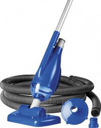 Poloautomatický vysavač Pro Star Vac je univerzální pro všechny typy bazénu. Je nabízen jako kompletní set pro vysávání nečistot ze dna bazénů (OBI). Poloautomatický vysavač Pro Star Vac je univerzální pro všechny typy bazénu. Je nabízen jako kompletní set pro vysávání nečistot ze dna bazénů (OBI).