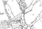 Klasická analogová mapa, kam se doplňují změny podle geometrických plánů ručně. Klasická analogová mapa, kam se doplňují změny podle geometrických plánů ručně.