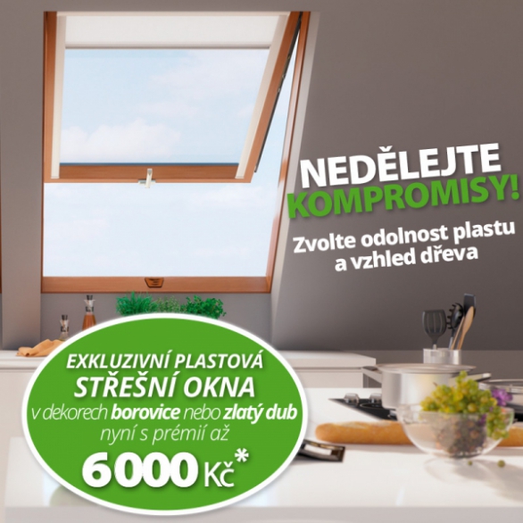Okna s odolností plastu a vzhledem dřeva Okna s odolností plastu a vzhledem dřeva