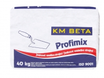 Výrobky PROFIMIX od společnosti KM BETA a.s., největšího českého výrobce stavebních materiálů, umožňují jednoduché a přesné zdění pro systémy z plných nebo lehčených cihelných prvků, betonových bloků nebo vápenopískového zdiva. Výrobky PROFIMIX od společnosti KM BETA a.s., největšího českého výrobce stavebních materiálů, umožňují jednoduché a přesné zdění pro systémy z plných nebo lehčených cihelných prvků, betonových bloků nebo vápenopískového zdiva.