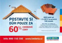 Postavte dům pouze za 60% ceníkové ceny Postavte dům pouze za 60% ceníkové ceny
