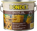 Decking Oil je speciální napouštěcí olej na alkydové bázi určený pro ochranu a konzervaci povrchu dřeva, Exotic Oil je přírodní týkový olej s impregnační a ochrannou funkcí, například pro zahradní nábytek z exotických dřevin (BONDEX). Decking Oil je speciální napouštěcí olej na alkydové bázi určený pro ochranu a konzervaci povrchu dřeva, Exotic Oil je přírodní týkový olej s impregnační a ochrannou funkcí, například pro zahradní nábytek z exotických dřevin (BONDEX).