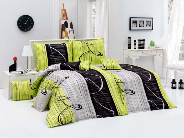 Povlečení Eternity Green, výrobce Matějovský (www.matejovsky-povleceni.cz) Povlečení Eternity Green, výrobce Matějovský (www.matejovsky-povleceni.cz)