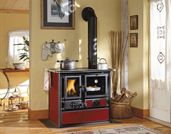Dvouplášťový kachlový sporák Rosa Maiolica Bordó (La Nordica), litinové topeniště, jmenovitý výkon 6,5 kW, dvojité spalování, www.dufakotle.cz Dvouplášťový kachlový sporák Rosa Maiolica Bordó (La Nordica), litinové topeniště, jmenovitý výkon 6,5 kW, dvojité spalování, www.dufakotle.cz