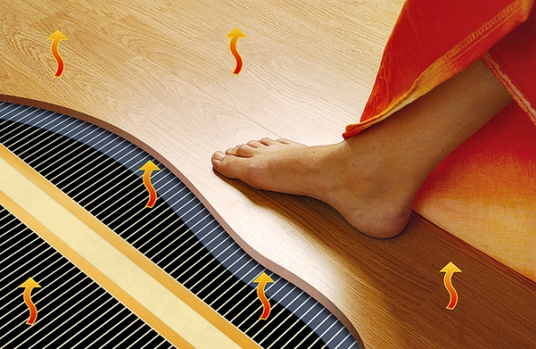 Topné fólie Ecofilm F jsou určeny jako podlahové vytápění do suchých konstrukcí – pod plovoucí podlahy nebo s použitím doplňkových podložek HEAT-PAK pod PVC a koberce (FENIX) Topné fólie Ecofilm F jsou určeny jako podlahové vytápění do suchých konstrukcí – pod plovoucí podlahy nebo s použitím doplňkových podložek HEAT-PAK pod PVC a koberce (FENIX)