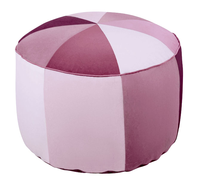 Textilní puf Diam, bavlna, výplň pěnové kuličky, Ø 52 cm, výška 31 cm, www.space4kids.cz Textilní puf Diam, bavlna, výplň pěnové kuličky, Ø 52 cm, výška 31 cm, www.space4kids.cz