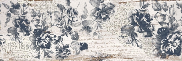 Obklady ze série Textile, dekor Flowers, 20 x 50 cm, Gorenje, www.keramikasoukup.cz Obklady ze série Textile, dekor Flowers, 20 x 50 cm, Gorenje, www.keramikasoukup.cz