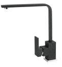 Černý granitový povrch má baterie Edge vysoká 30 cm s ramínkem dlouhým 22 cm, www.novaservis.cz Černý granitový povrch má baterie Edge vysoká 30 cm s ramínkem dlouhým 22 cm, www.novaservis.cz
